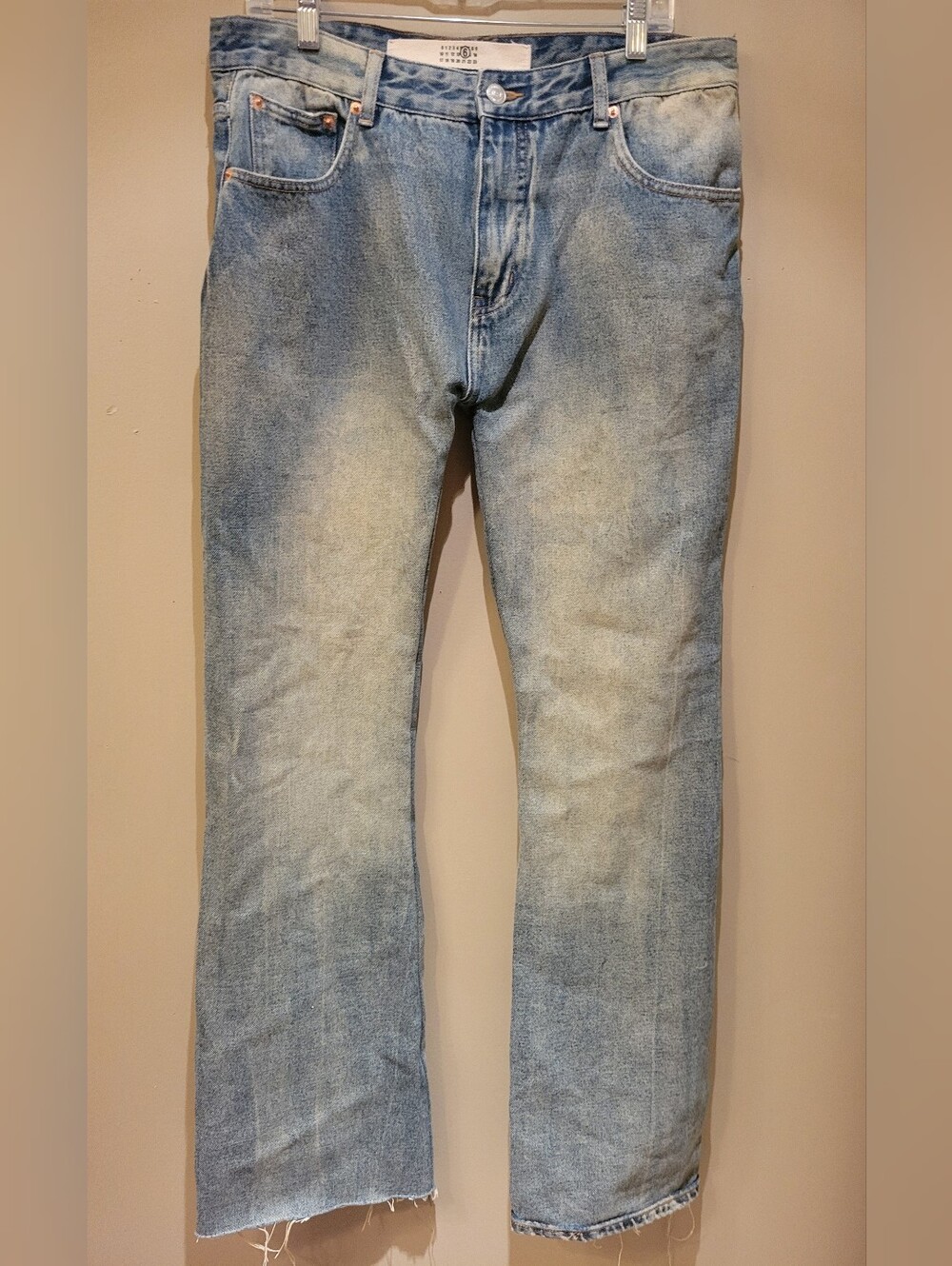 Maison Martin Margiela Light Blue Bootcut Jeans